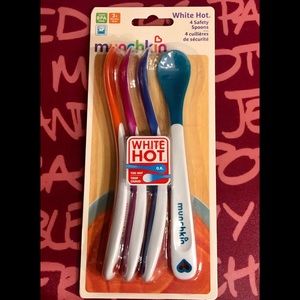 Munchkin White Hot Safety Spoons 3+months, 1 Pack